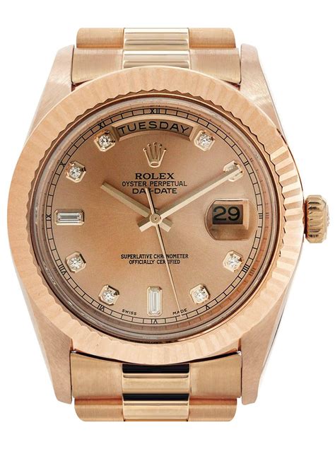 replica rolex daydate ii rose gold 41mm|rolex day date watch alternative.